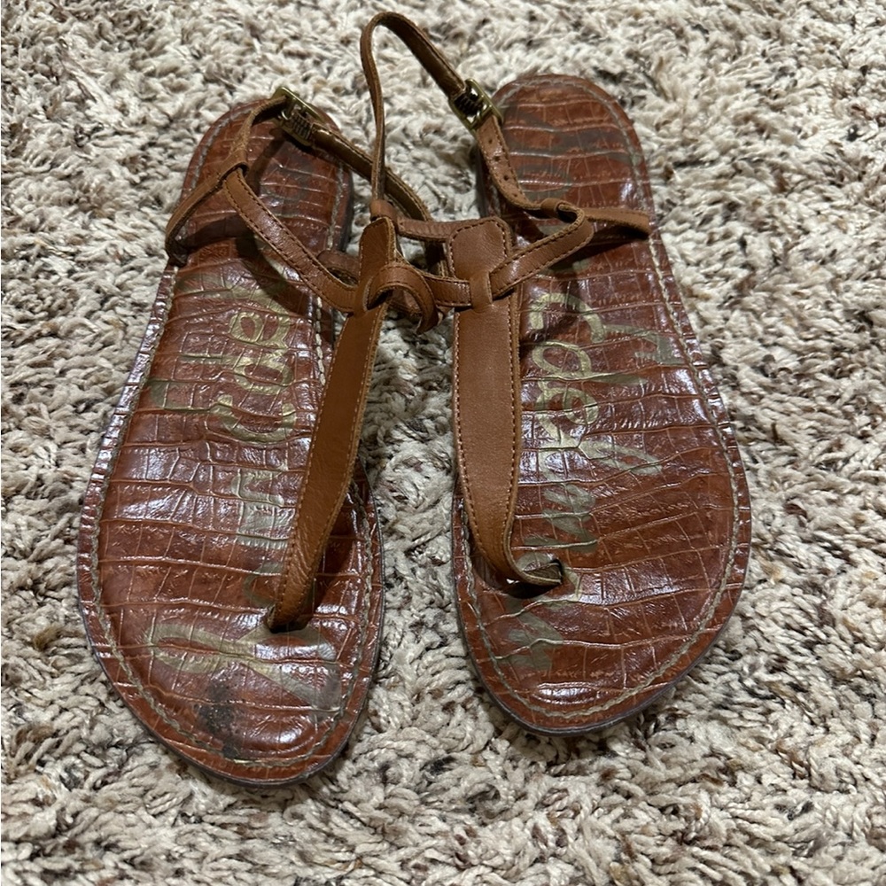 Brown Sam Edelman Sandals Size 7.5